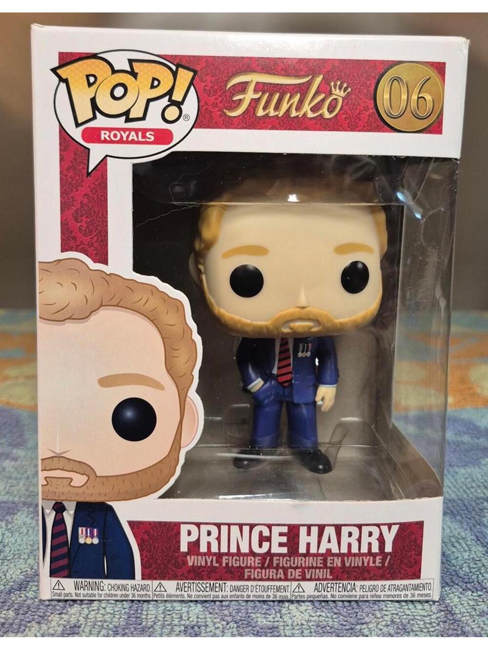 Funko POP! Royals Prince Harry Vinyl Figure #06